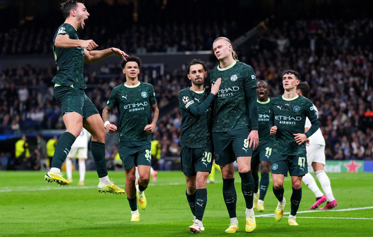    Игроки "Манчестер Сити"  Aitor Alcalde/Getty Images