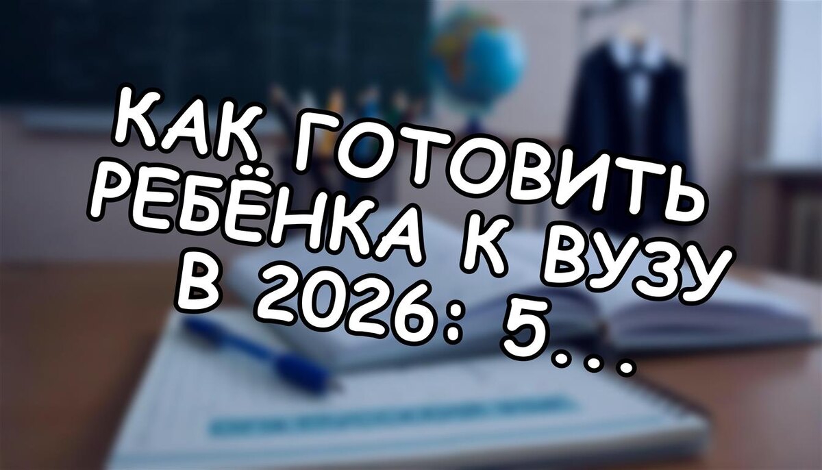 Как готовить ребёнка к вузу в 2026: 5 перемен, о которых молчат в школе - и шанс не проиграть (Источник: Яндекс Картинки)