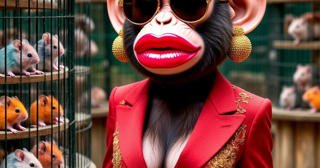 Мартышка в 3-D очках