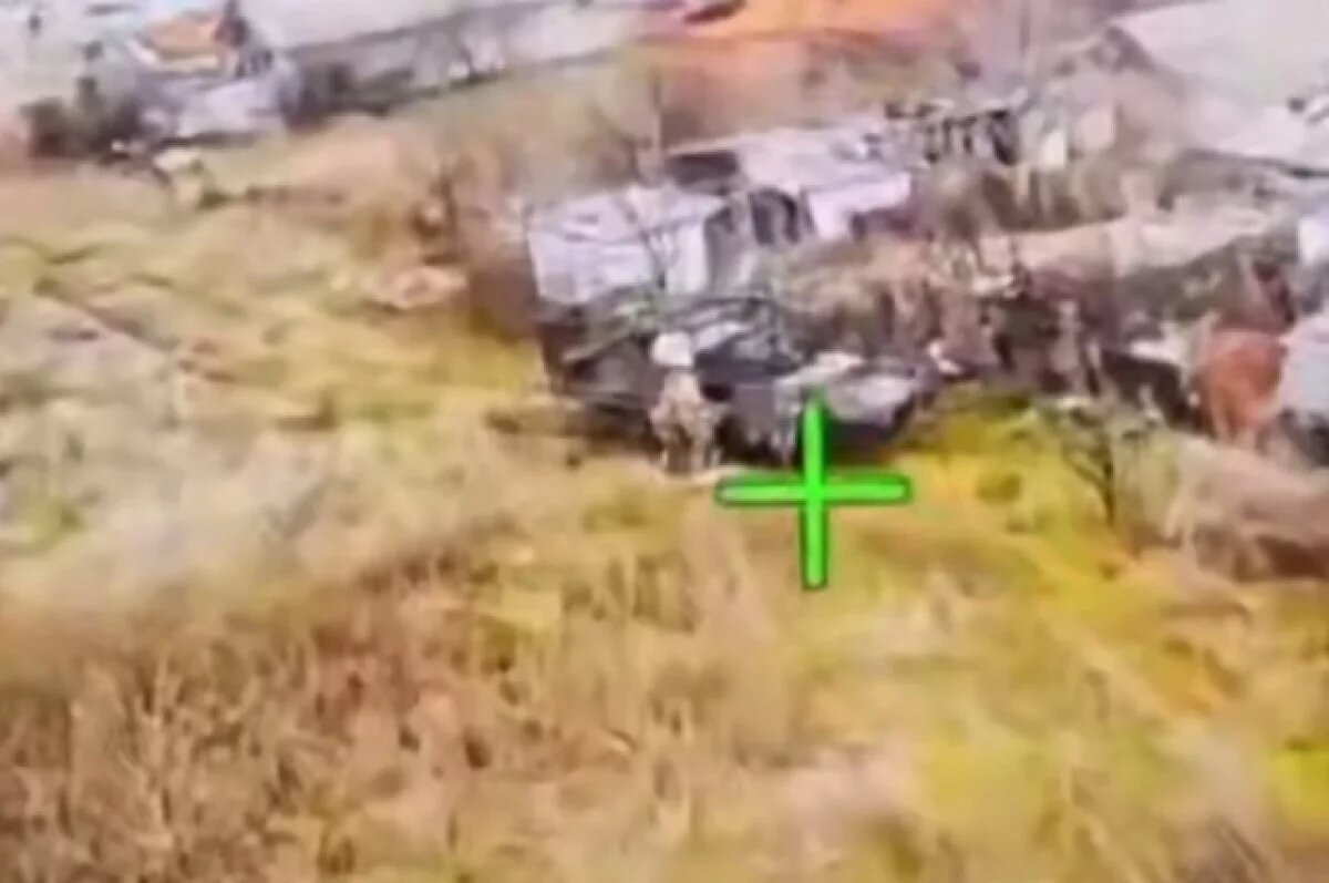    «РВ»: российские военные жгут технику НАТО в городе Гуляйполе