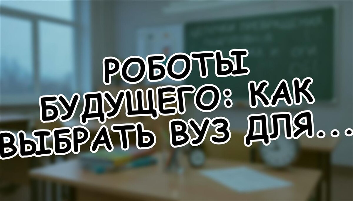 Роботы будущего: как выбрать вуз для ребёнка в 2026 году ✅ (Источник: Яндекс Картинки)