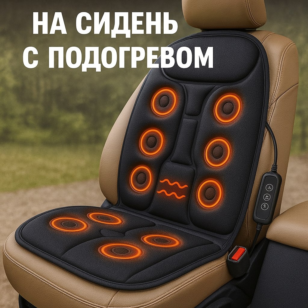 Массажная накидка на сиденье