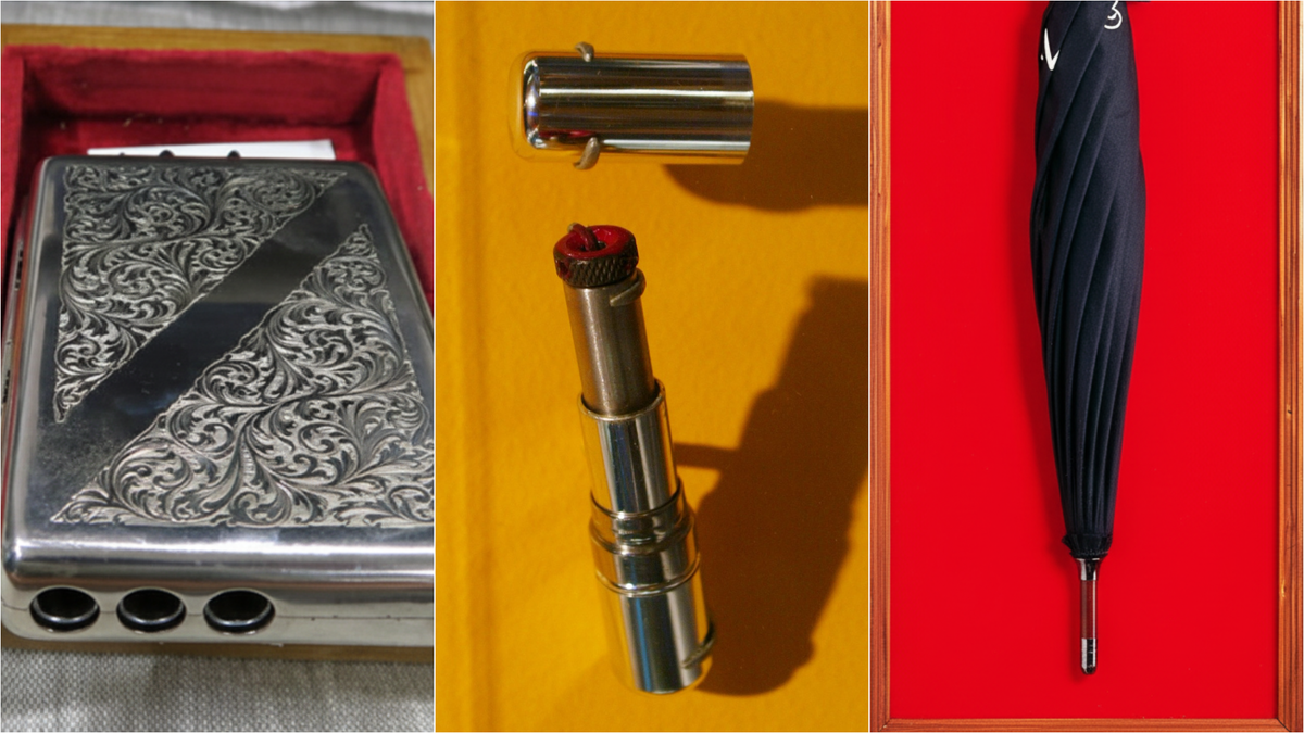 Портсигар, помада и зонтик - смертельное оружие агентов КГБ