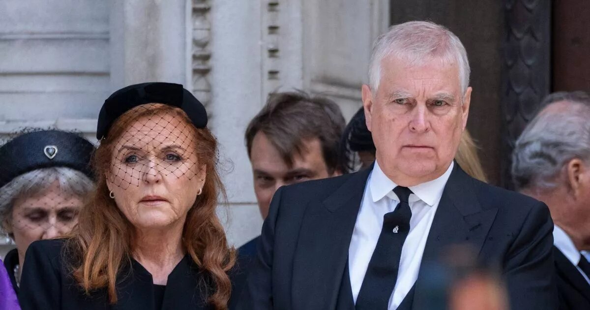 Эндрю и Сара Фергюсон