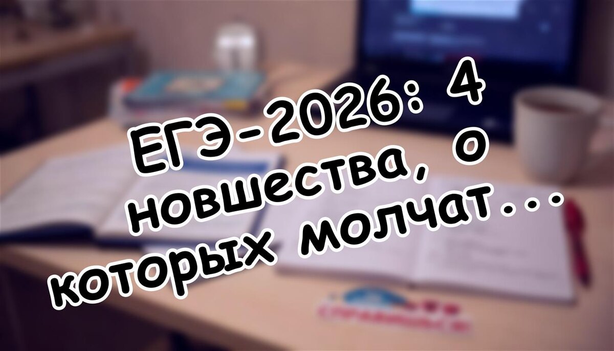 ЕГЭ-2026: 4 новшества, о которых молчат школы. Срочно читайте! (Источник: Яндекс Картинки)