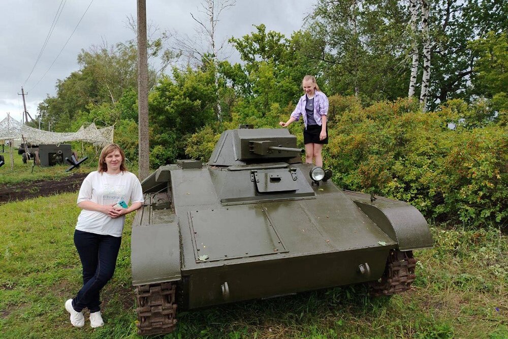    Оксана Беломестная с младшей дочкой Аней. Фото: личный архив