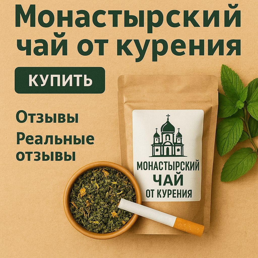 Монастырский чай от курения