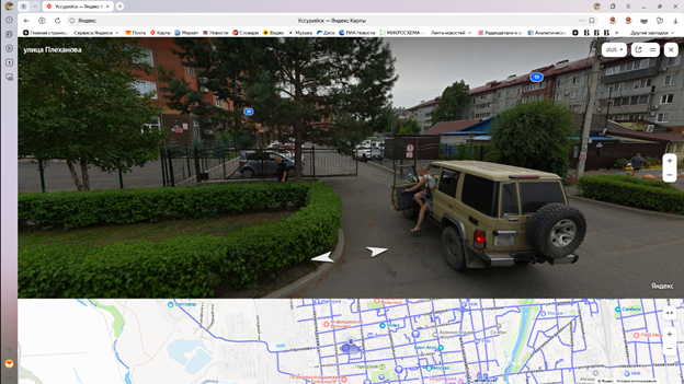 Улица Плеханова летом 2025