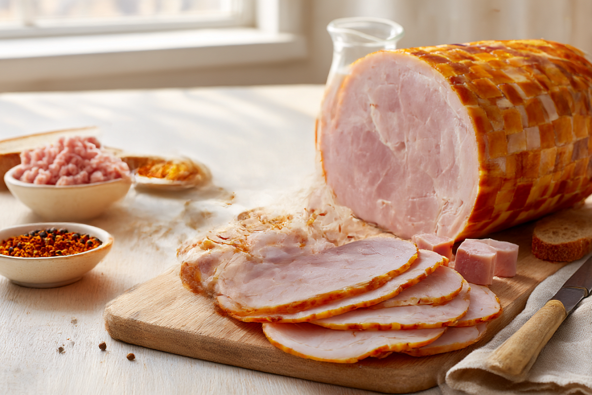    Домашняя ветчина из птицы — супер полезная альтернатива магазинной, идеальная для завтраков и праздничного стола.