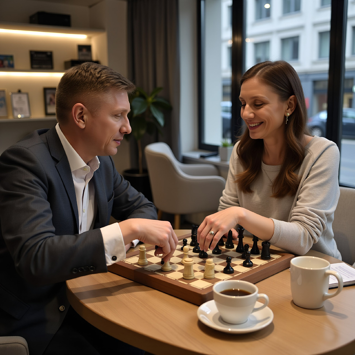 Мысли это как шахматные фигуры. Я - просто наблюдаю за игрой позволяя ей происходить