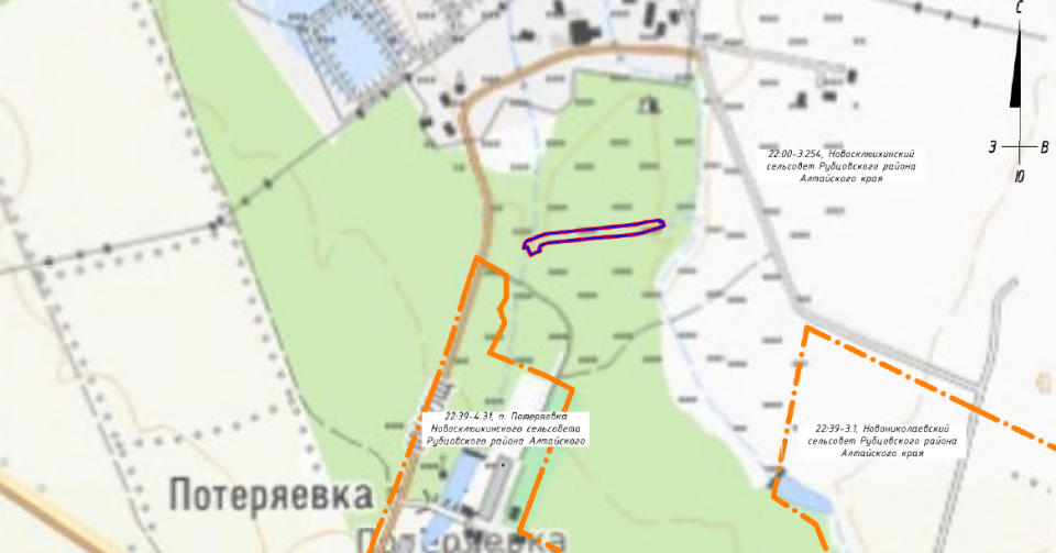    Схема размещения искусственного русла ручья. Источник: "ГЕО+"