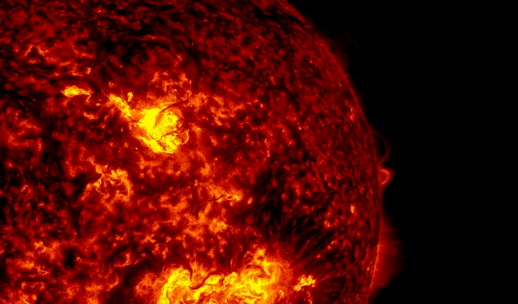 Скриншот видео Лаборатории солнечной астрономии ИКИ РАН  📷
