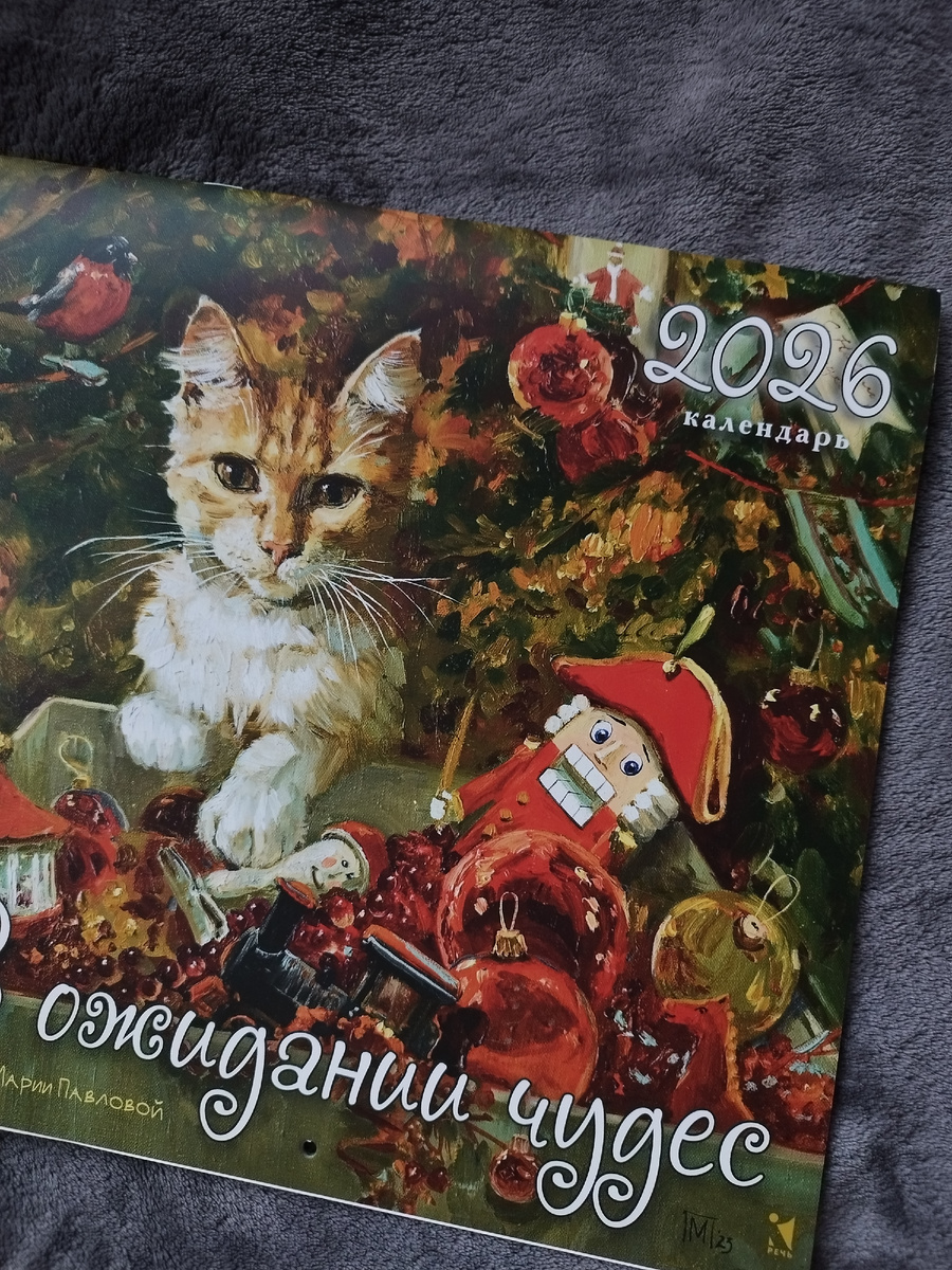 Новый календарь с рисунками Марии Павловой ждёт своего часа. Фото из личного архива автора