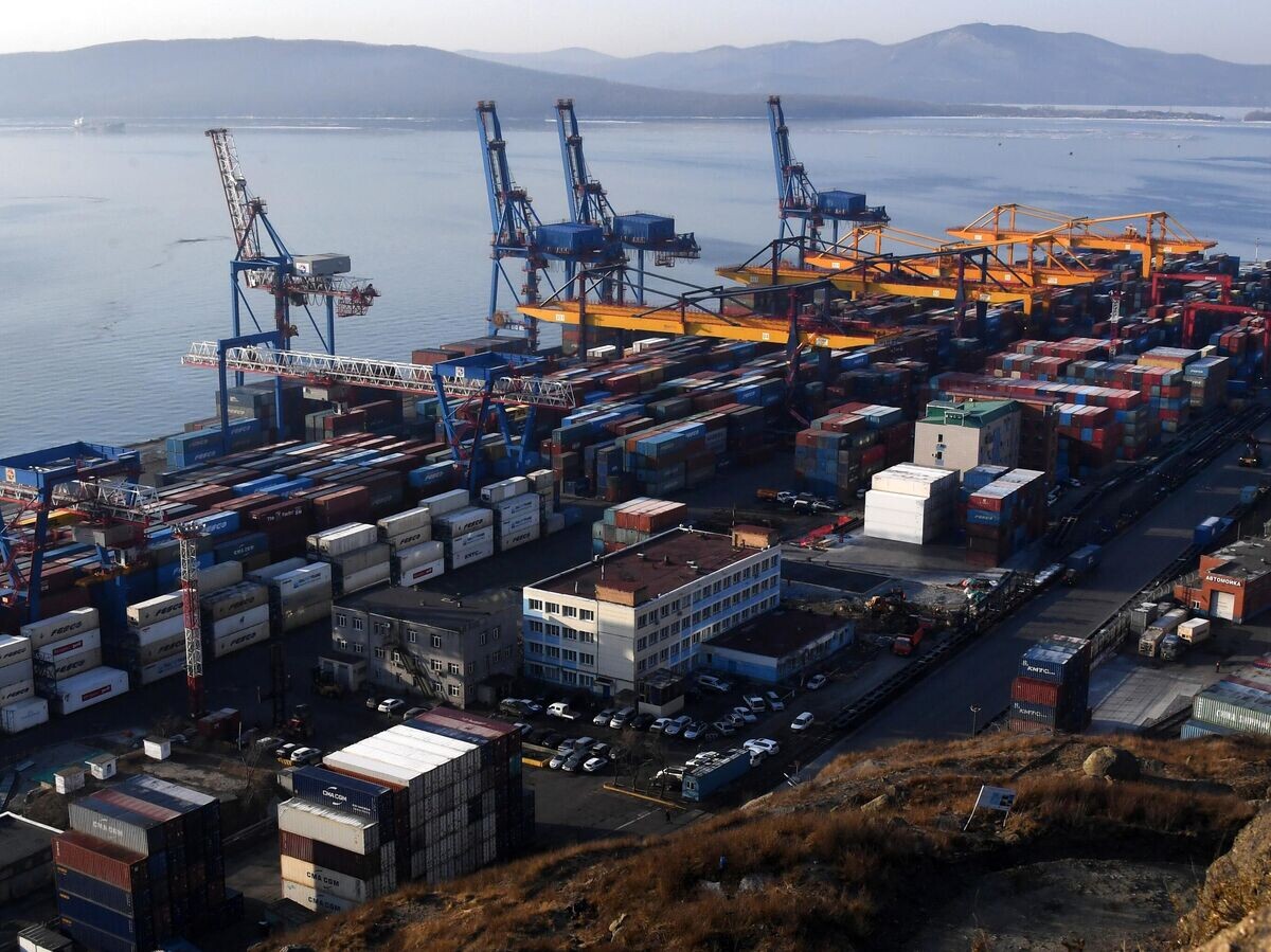    Владивостокский морской торговый порт | © РИА Новости / Виталий Аньков