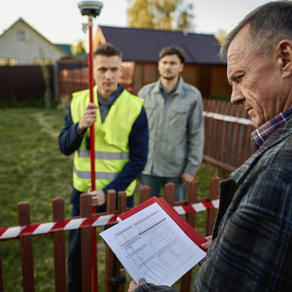 Уточнение границ участка