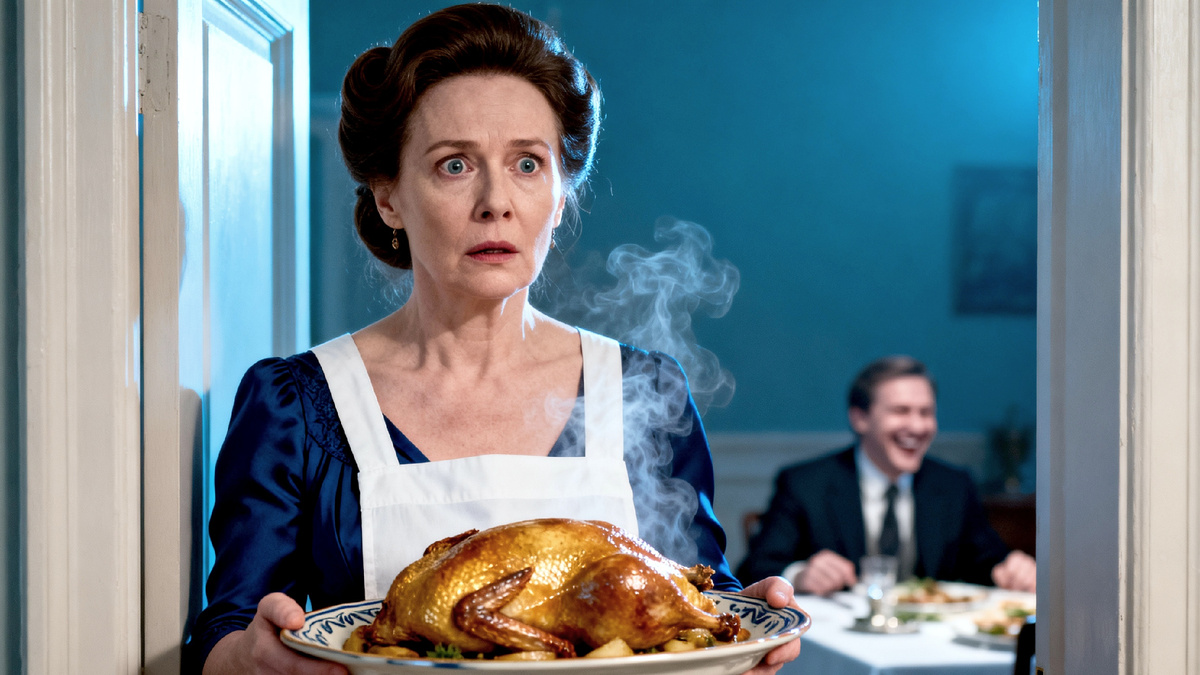 Он думал, я стерплю ради гостей. Но «удобная» жена сняла фартук и ушла