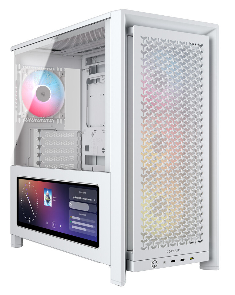    Corsair выпустила корпус FRAME 4000D со встроенным монитором