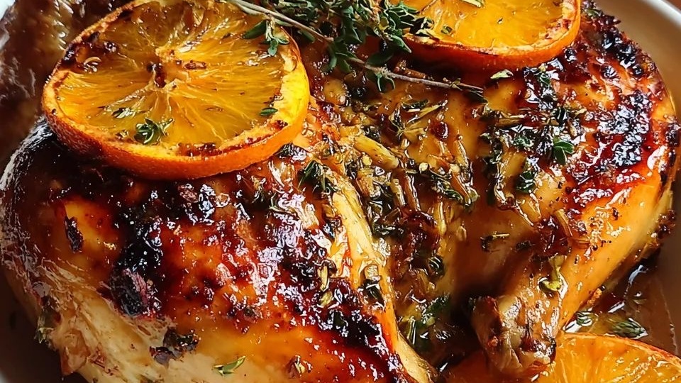 Как приготовить вкусно курицу с апельсином - рецепт к любому столу