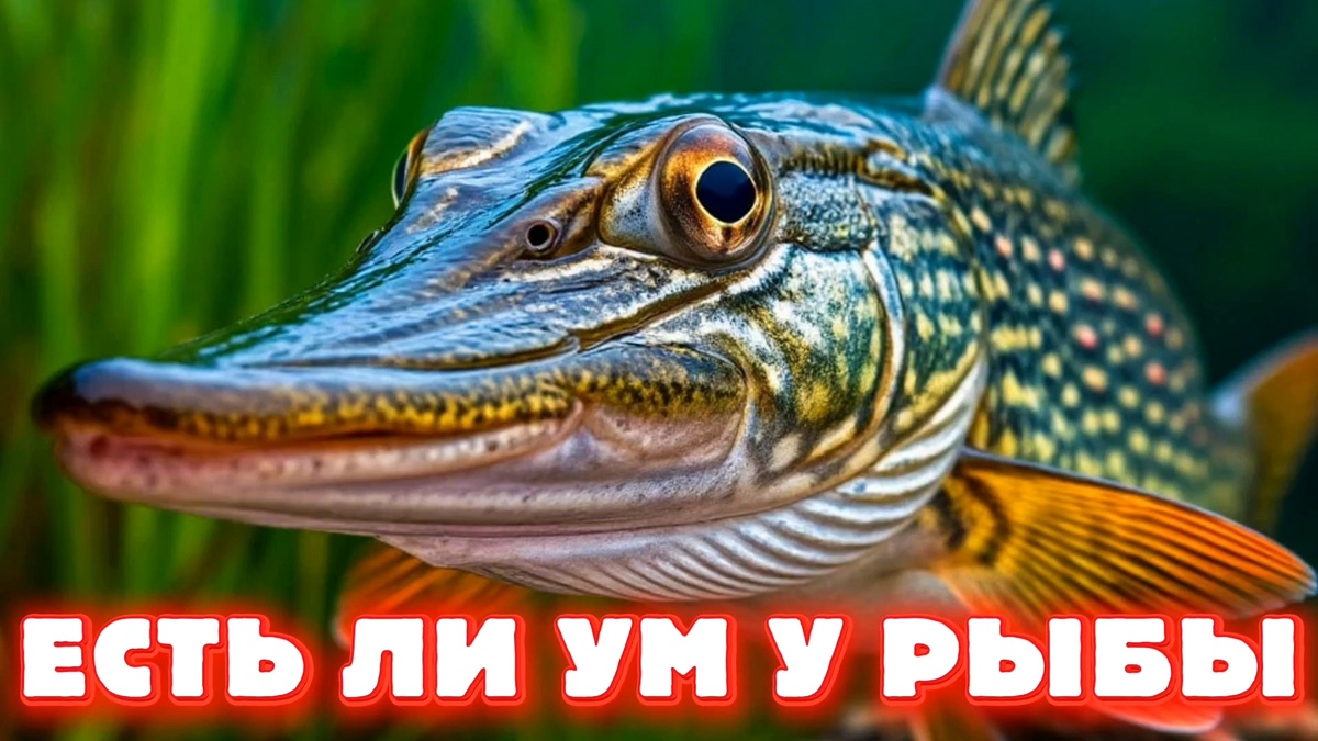 У рыбы есть ум #рыбаумная