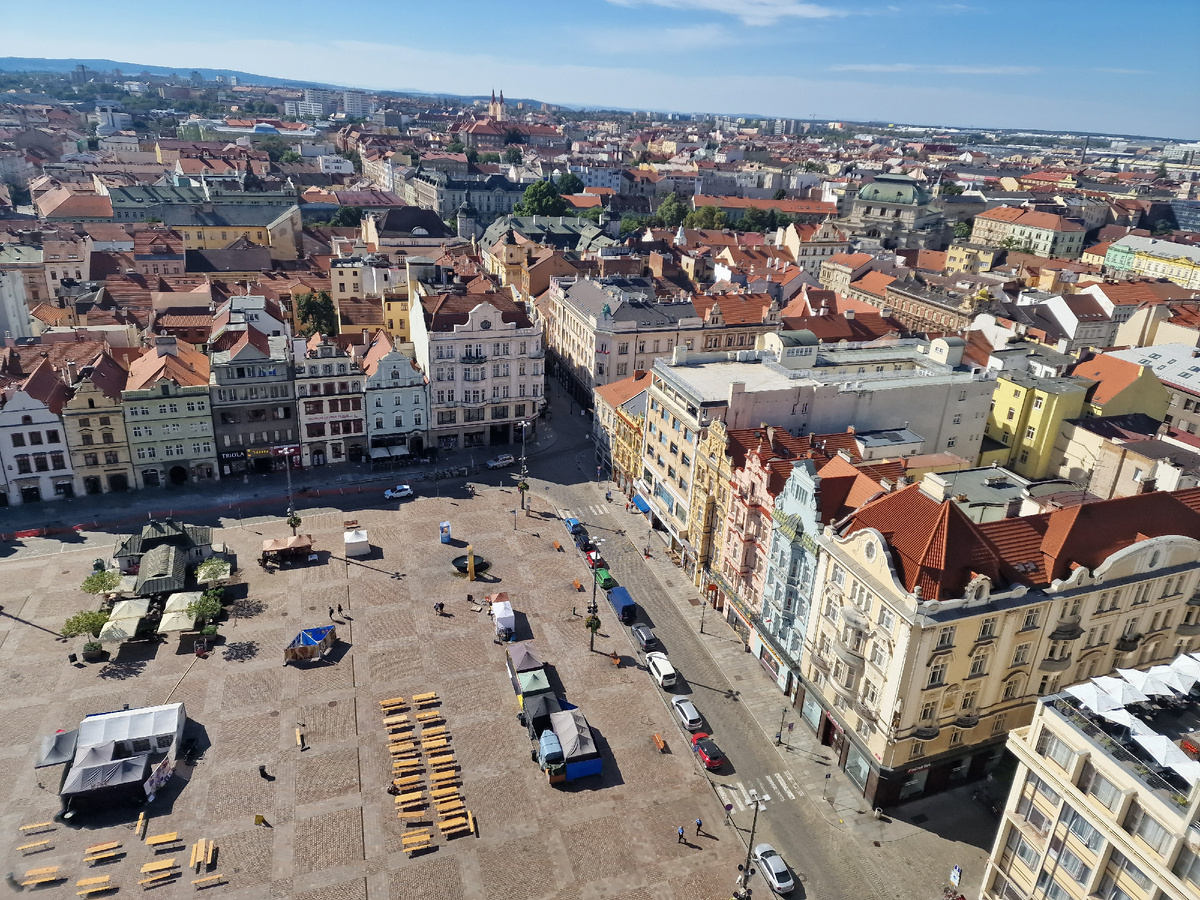 фото автора: ну и пусть еще вот эта фотка будет...люблю виды сверху. Тут на Пльзень