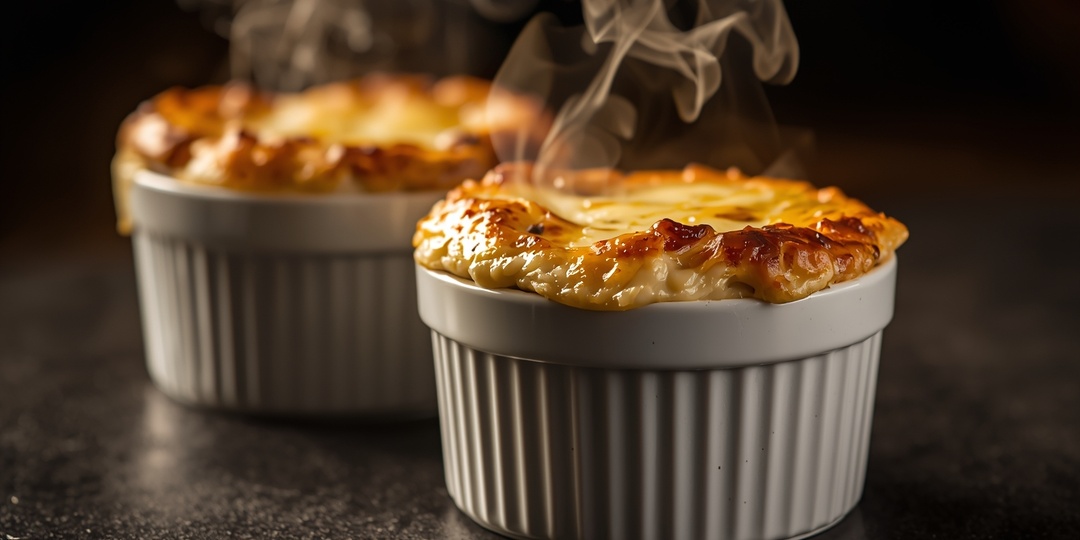 Классический жульен с курицей и грибами с сырной корочкой: пошаговый рецепт