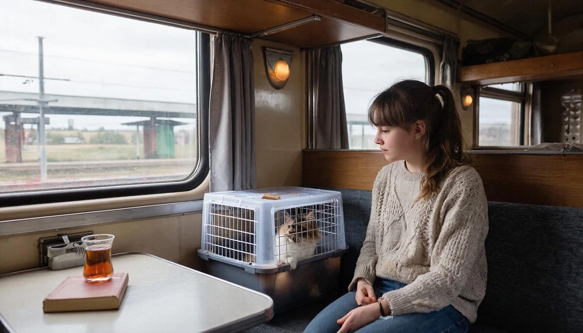    Как перевозить в поездах домашних животных