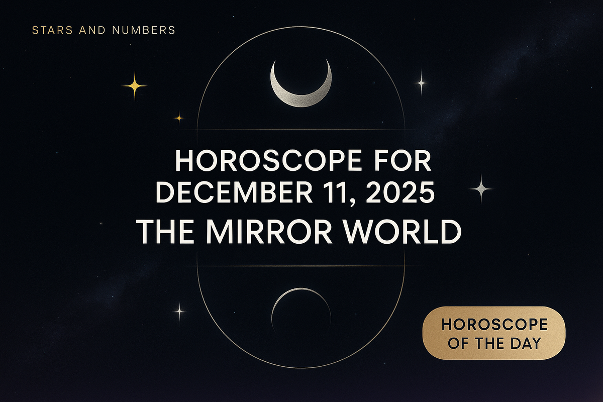    Гороскоп на 11 декабря 2025 года как зазеркалье для ваших решений и отношений с миром закулисной магии Мария