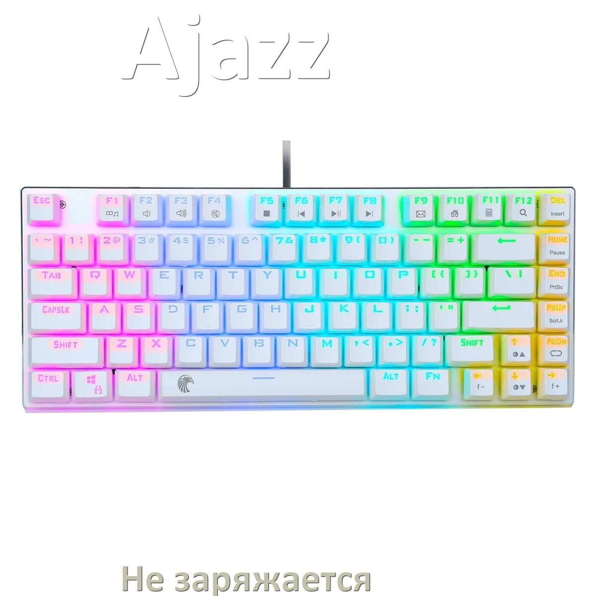 
Почему беспроводная клавиатура Ajazz не заряжается