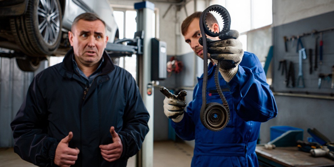 СТО требует заменить ремень ГРМ? Когда реально нужно