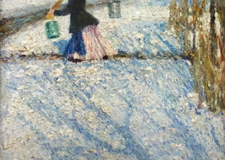 Игорь Грабарь - певец русской зимы.