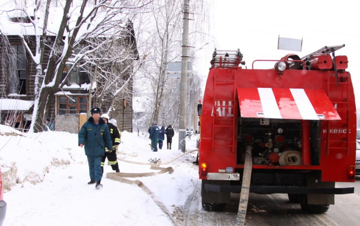    44-летний мужчина погиб на пожаре под Ижевском