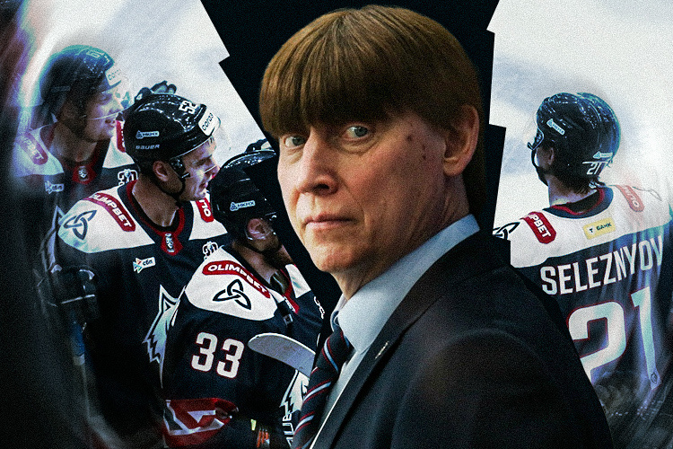    Большое интервью главного тренера «Нефтехимика» Игоря Гришина.   
Фото: hcnh.ru / коллаж: «БИЗНЕС Online»