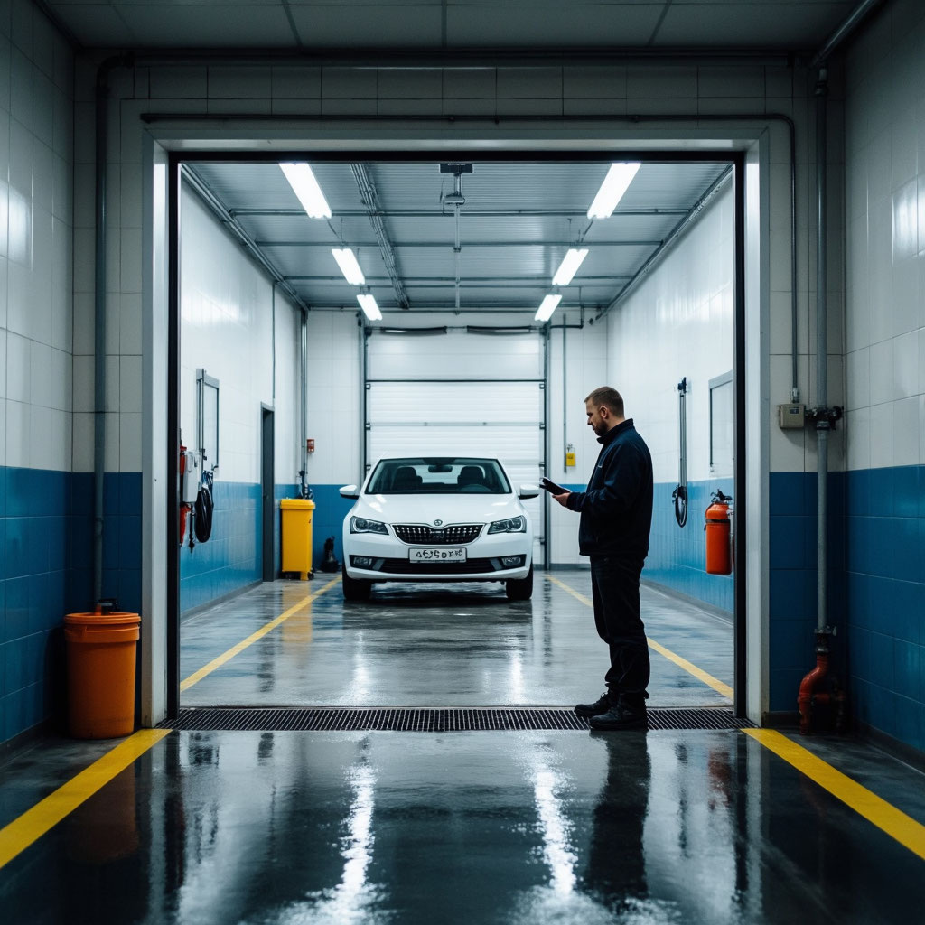 Неприятный запах на автомойке