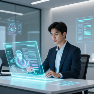 Офис будущего без очков AR