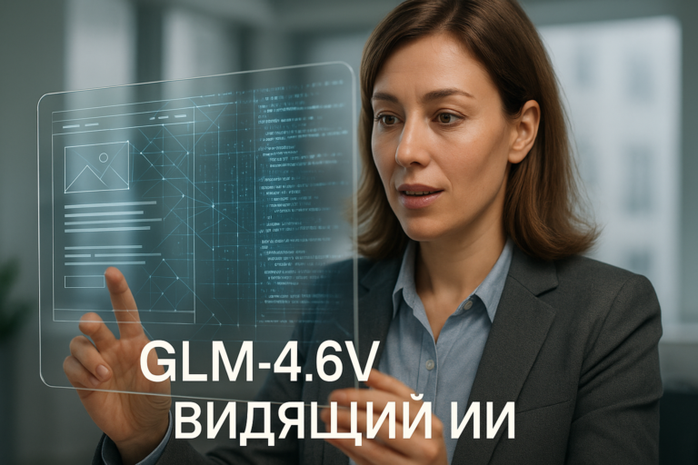    Zhipu AI представила GLM-4.6V - передовую мультимодальную ИИ-модель, способную видеть, анализировать и интерпретировать информацию в реальном времени.