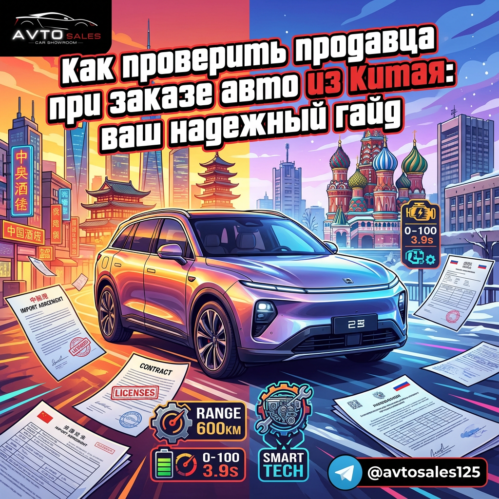    Как безопасно заказать авто из Китая: проверка продавца и риски Авто Сейлс