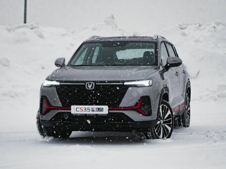 ❄️ Шипы или липучка для Changan CS35 Plus? Тест на льду и снежной целине
