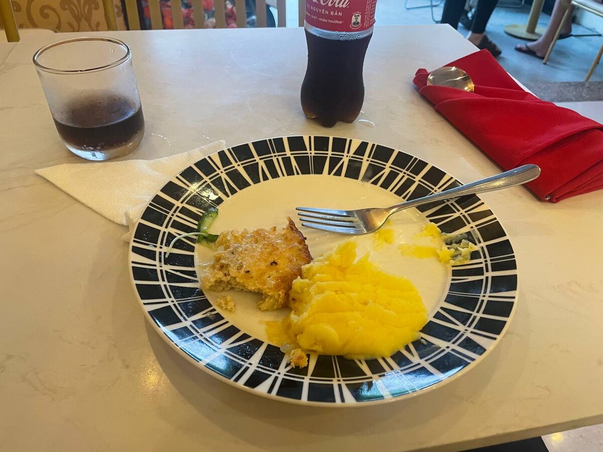 Пюре с котлетой