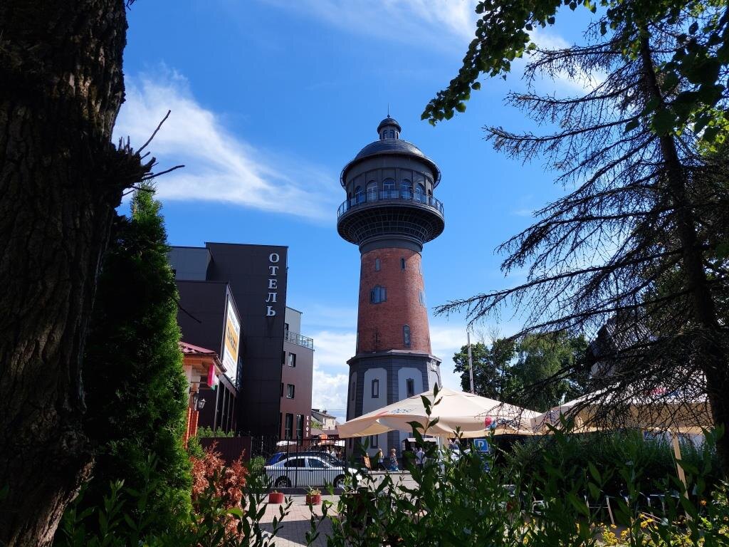 Несколько кадров с башней...