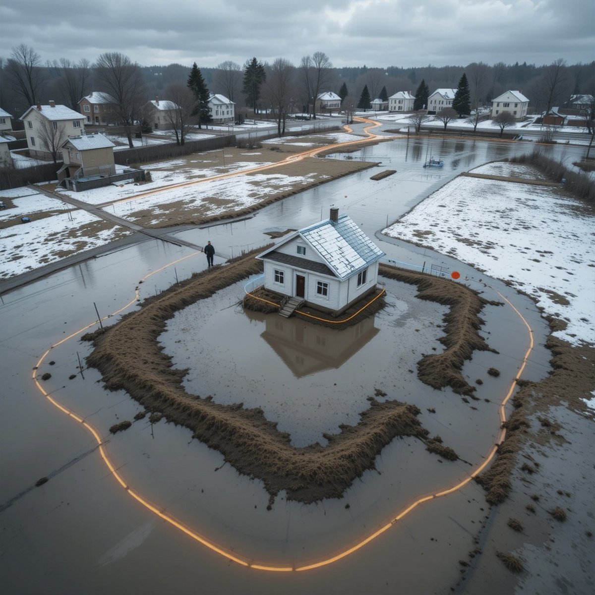 Как предсказать наводнение, используя геодезию и климатологию