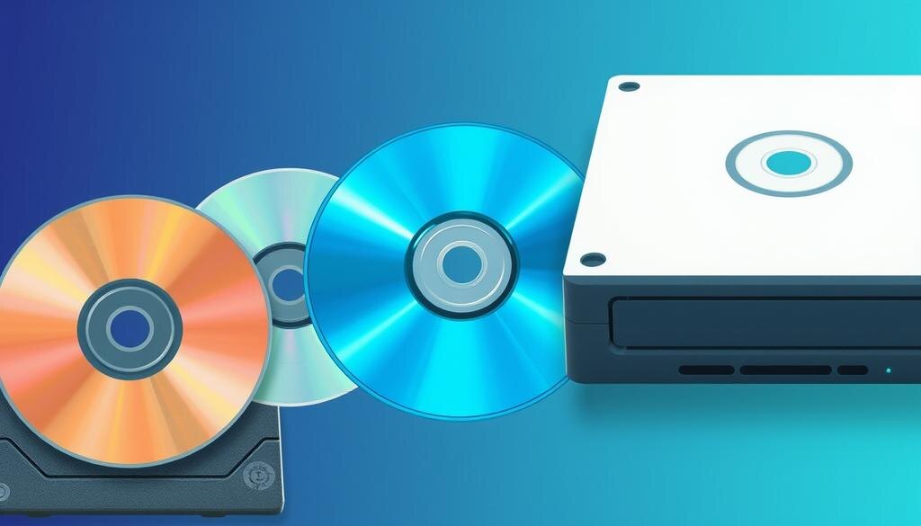    Историческая хроника оптических дисководов