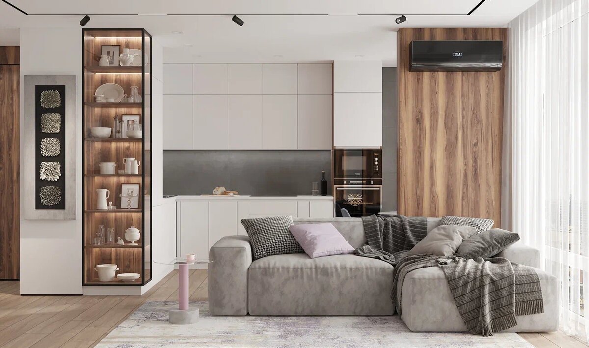 Интерьеры стали тише.