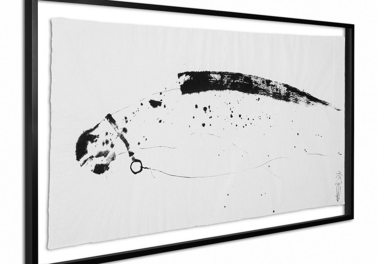 Линии, рождённые тушью — премьерная выставка графики Даши Намдакова
Фото: Галерея В.Бронштейна