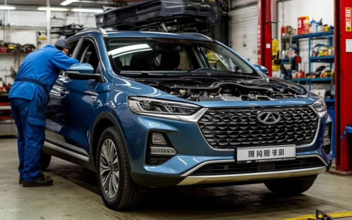    Каждый третий автосервис пожаловался на поддельные запчасти Фото: «Шедеврум»