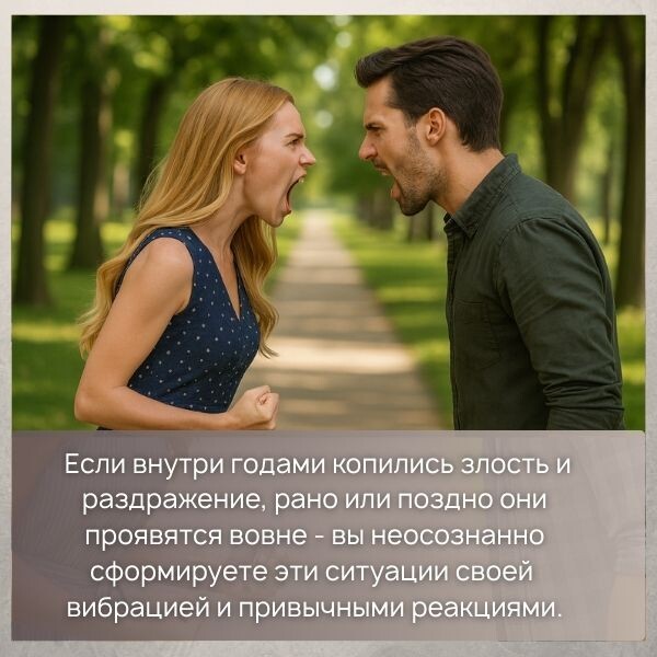 Если внутри годами копились злость и раздражение, рано или поздно они проявятся вовне 