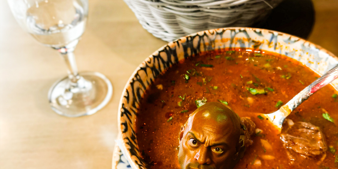 Сайт ресторанов "Гиви Иванович" заманил недорогим меню из далёкого прошлого - скромный обед без горячего и кофе обошёлся больше 1000₽