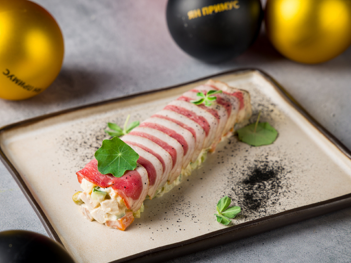 Оивье с уткой в ресторанах «Ян Примус» 