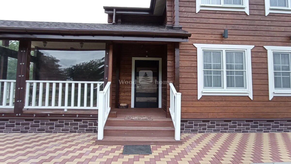 На фото6 работа компании WOOD HOME