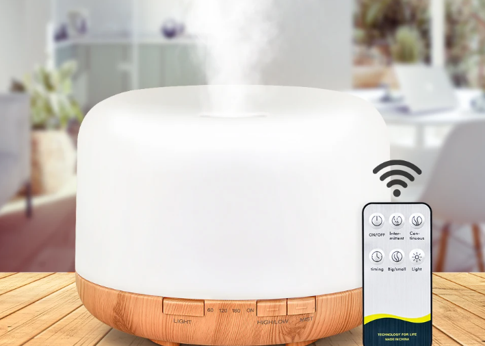 Ультразвуковой увлажнитель воздуха с подсветкой 300/500/1000 мл