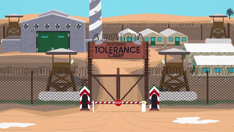 Кадры мультфильма "Южный Парк".